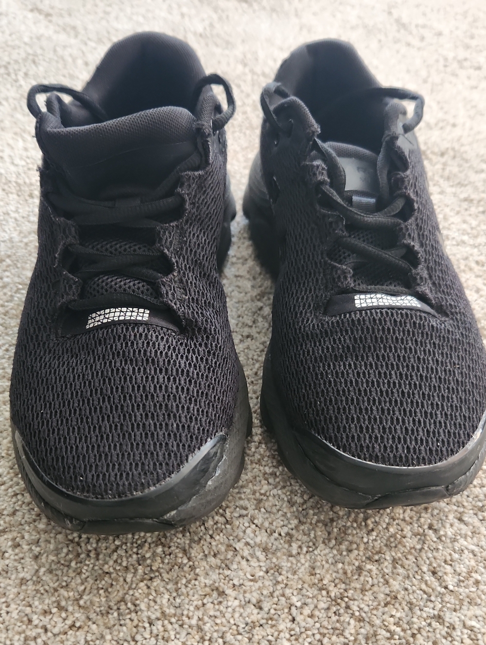 Under Armour Black Athletic Sneakers